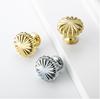 Creative French Gold Pumpkin Handle Retro Metal Cabinet Handles Decor Pull Cupboard Door Handle for Cabinet Kitchen