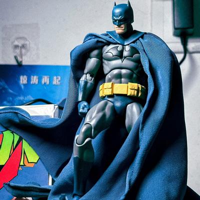 CT Toys Mafex105 Бэтмен из Мультивселенной: Тише (Сине-серая версия) Комиксная Версия Модель KO Фигурки Действия Декоративная Кукла Мальчик Игрушка Подарок