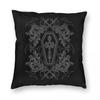 Vampire Coffin Square Pillowcase Polyester Linen Velvet Pattern Zip Decor Pillow Case Home Cushion Cover