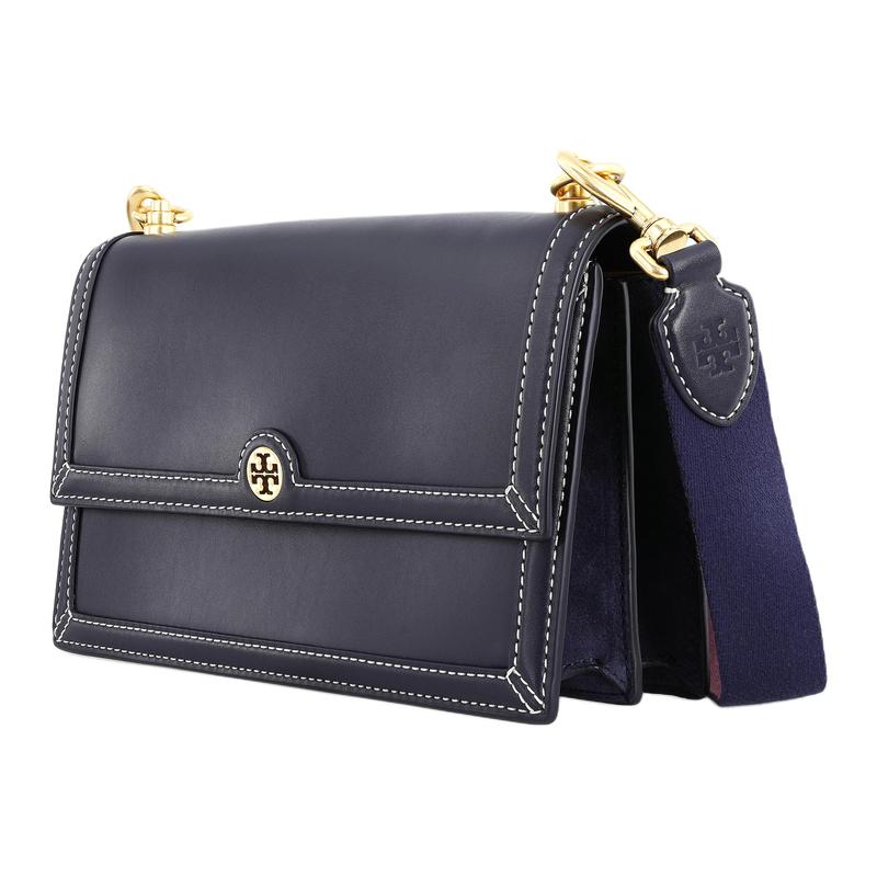 Tory Burch Tang Libaiqi T Монограмма матовая для поездок на работу свиданий универсальная регулируемый плечевой ремень кожаная сумка на плечо сумка через плечо 80766-458