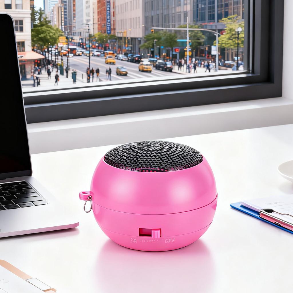 Портативная колонка-гамбургер, выдвижная, с USB-подзарядкой, компактная колонка-гамбургер для путешествий, MP3, MP4