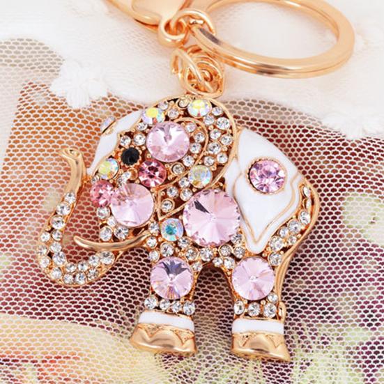 Милый брелок со слоном, брелок для ключей, сумка, подвеска, подарок