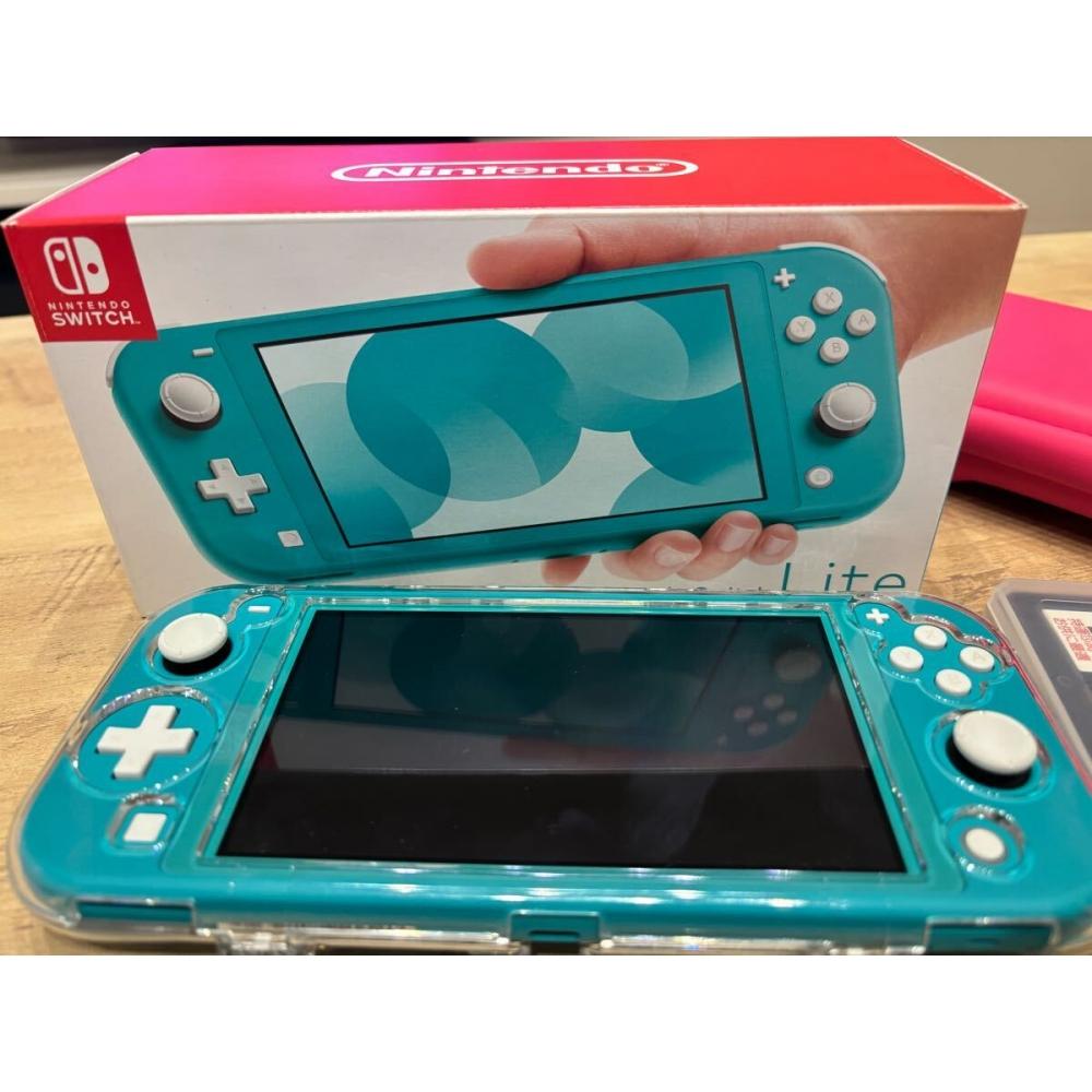 [использованный] Nintendo Nintendo Switch Lite бирюзовый Nintendo Switch с бонусом