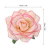 Uxcell 15 шт. заколка для волос в виде цветка розы 4 дюйма заколка для волос в виде цветка аксессуары для волос разноцветные