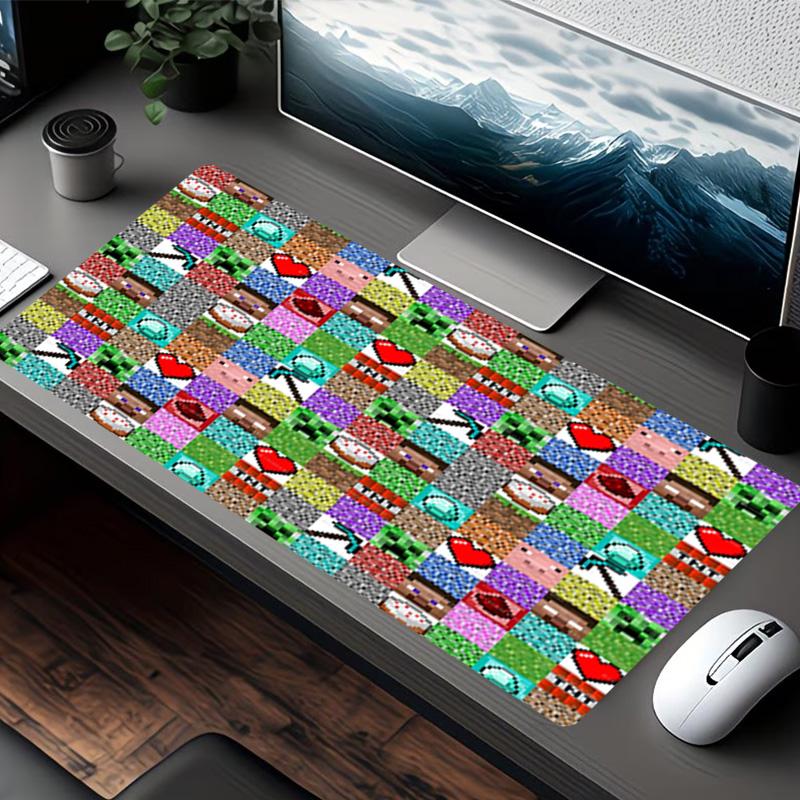 Sandbox game Print Mouse Pad, for Keyboard Pad Laptop PC Mat for Office Home Use, Desk Decor, Perfect Birthday Gift for Gamers