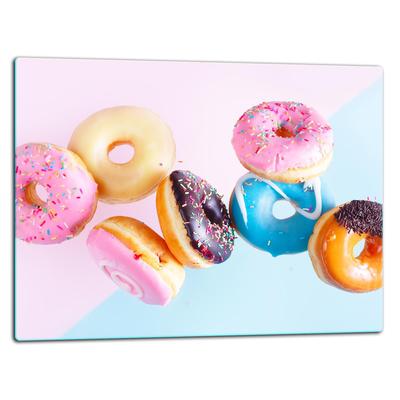 GLASS CUTTING BOARD 52x40 DONUTS