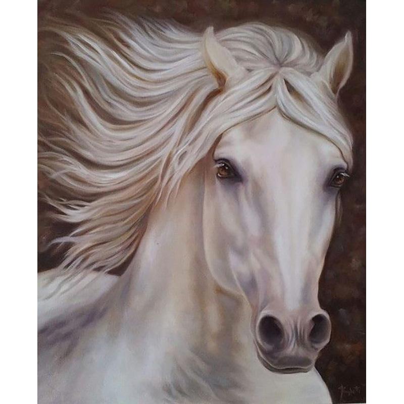 DIY 5d Алмазная вышивка животное вышивка крестиком лошадь алмазная живопись полный круглый стразы мозаика стены книги по искусству подарок домашний декор
