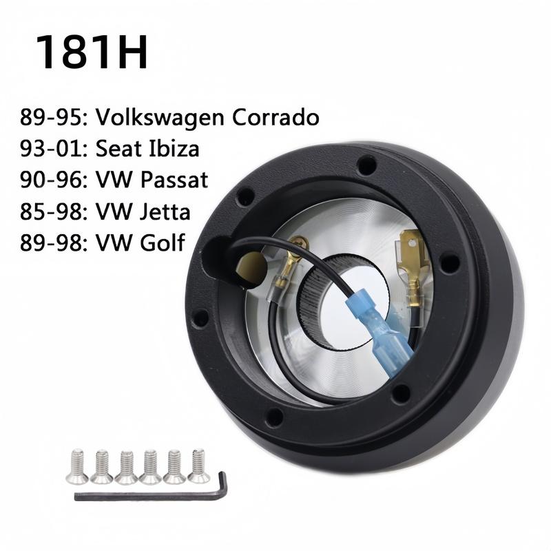181H Гоночный руль Короткий адаптер ступицы Подходит для VW Golf / Jetta / Passat / Seat Ibiza / Volkswagen Corrado