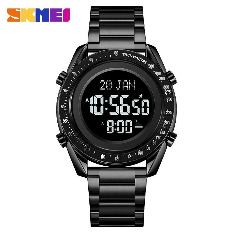 Moment Beauty Мужские часы Светящиеся водонепроницаемые электронные часы Закладка Направление Совет Многофункциональные электронные часы Часы