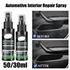 1 шт. 30/50 мл средство для восстановления пластика, полироль для салона автомобиля, восстанавливающая жидкость, средство для ухода за пластиком и его восстановления