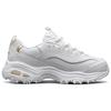 Skechers D'Lites 1.0 Small White Bear Gold Logo Breathable Height Increasing Low top Chunky Sneakers Women's (Unisex) Chunky Sneakers