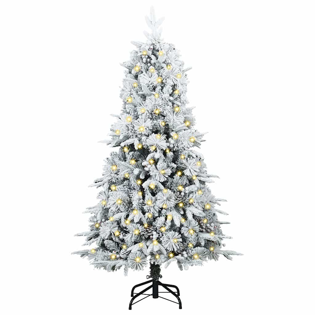 Artificial Foldable Christmas Tree Green 120 cm PE and PVC