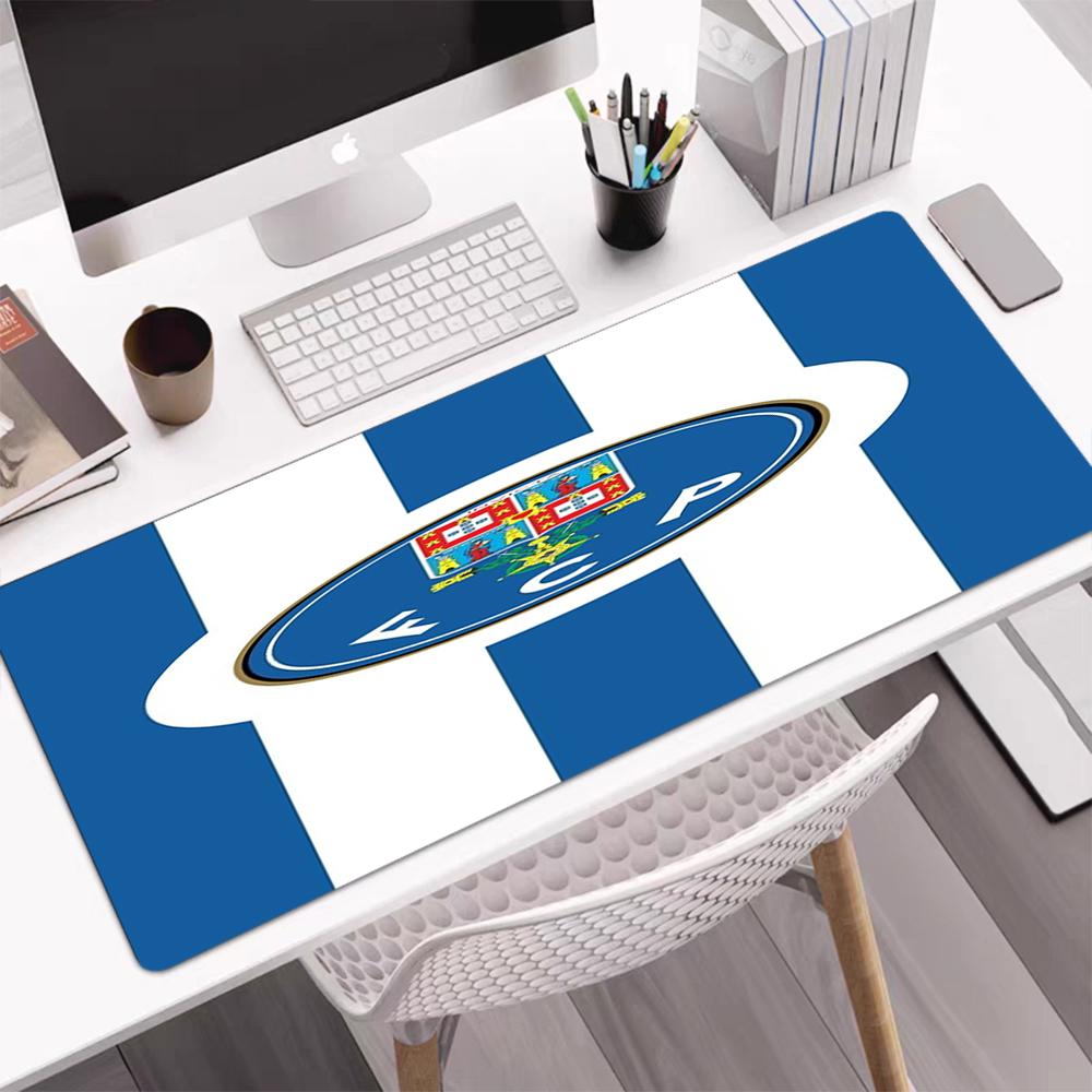 FC Porto Theme Mouse Pad, Non Slip Rubber Base, Multifunctional Office & Home Decor, Perfect for Workspace Personalization.