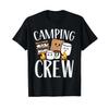 Camping Crew Smore Campfire Group Squad Team Kids T Shirt Vintage Unisex Breathable Casual Soft Comfortable Fashion