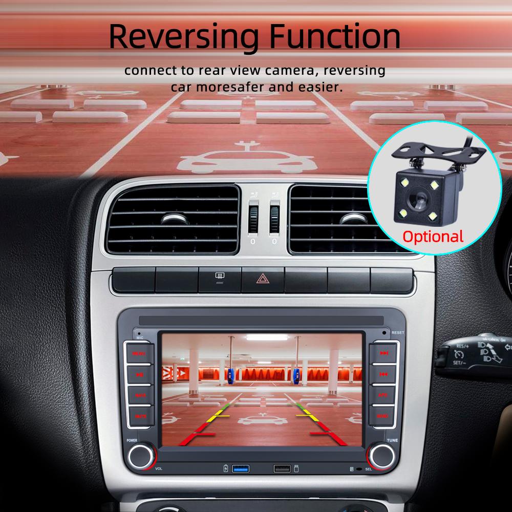 7-дюймовый автомобильный плеер для Volkswagen VW CC Passat B7 Polo Golf 5 6 Jetta mk5 mk6 Mirrorlink FM WIFI GPS RDS Wireless Carplay