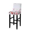 Stretch Bar Stool Covers for Counter Height Chairs Kitchen Dining Room Cafe Furniture Protection Slipcovers