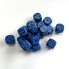 Blue 15mm Wooden Dice (30 Pieces)