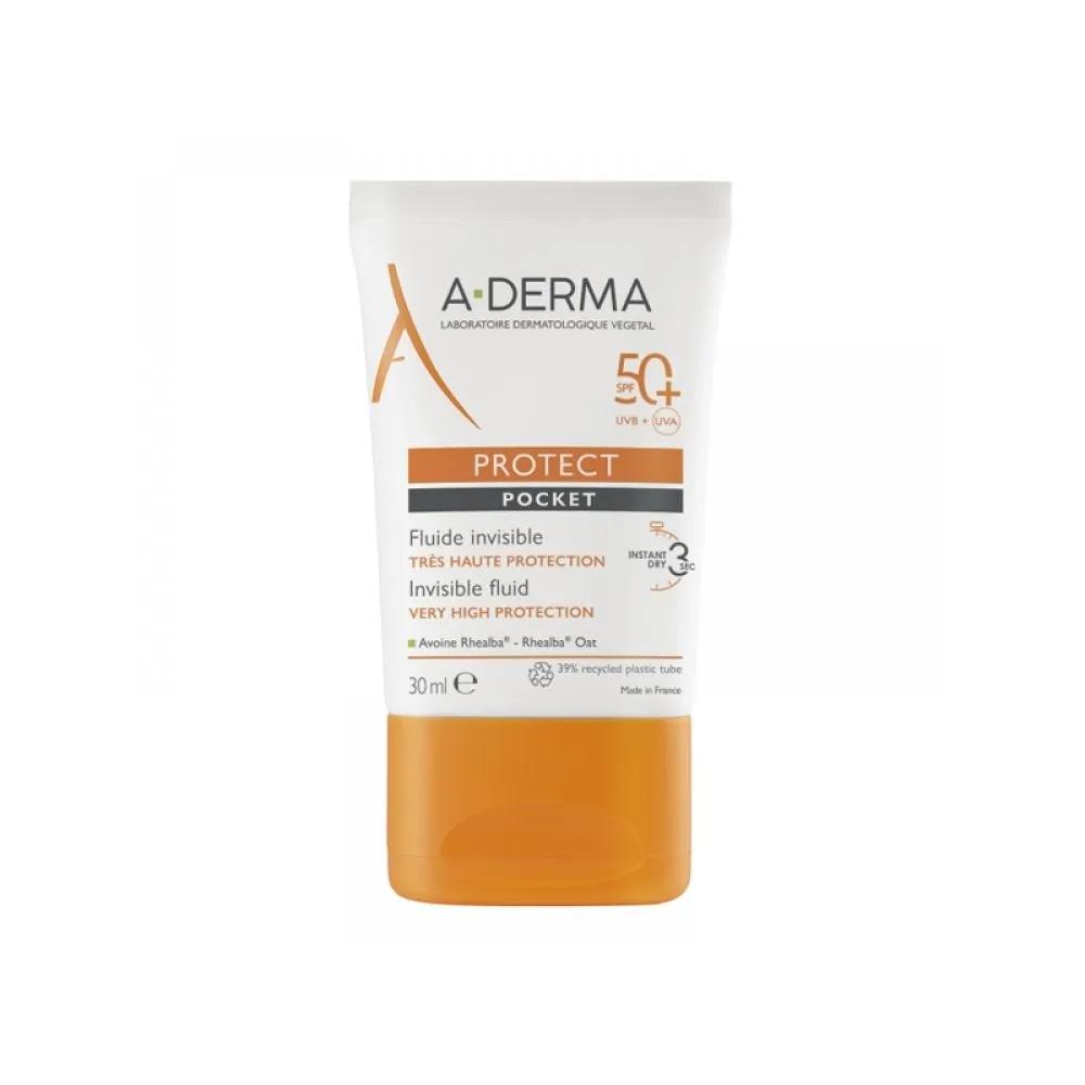 A-DERMA Protect Pocket Невидимый флюид SPF50+ 30мл