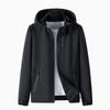 Mens Casual Waterproof Outdoor Jacket Lightweight Hiking Windbreaker Loose Fit Outerwear