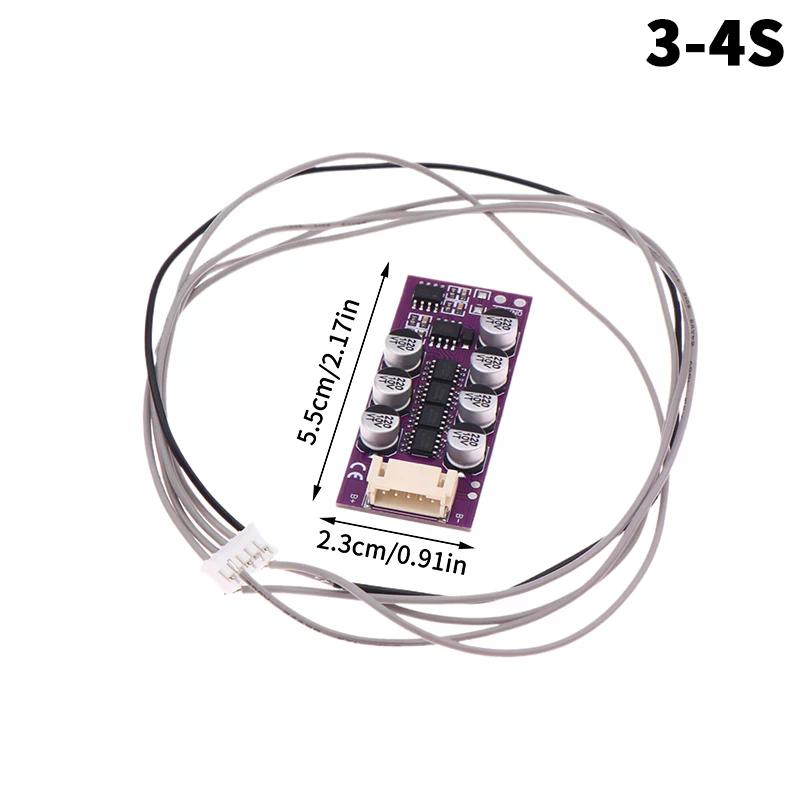 High Precision Low Heating High Current Capacitive For Energy Trans 3S 4S 5S 6S 1.2A Lithium Battery Active Equalization Board