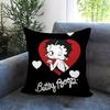 Vikama Cute Anime Print Decorative Pillowcase, Soft And Comfortable Cover With Hidden Zipper, Suitable For Car Sofas