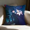The Duke Of Death And His Maid Pillow Case Linen Pillow Covers Cover For Couch Living Room Bench Patio Floor Linen Home Decor