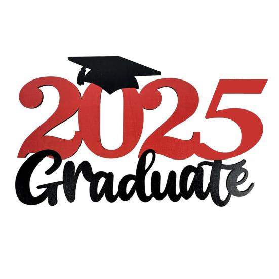 Деревянная табличка для входной двери «Выпускной 2025 года», приветственный знак для выпускного вечера, декор для фотобудки