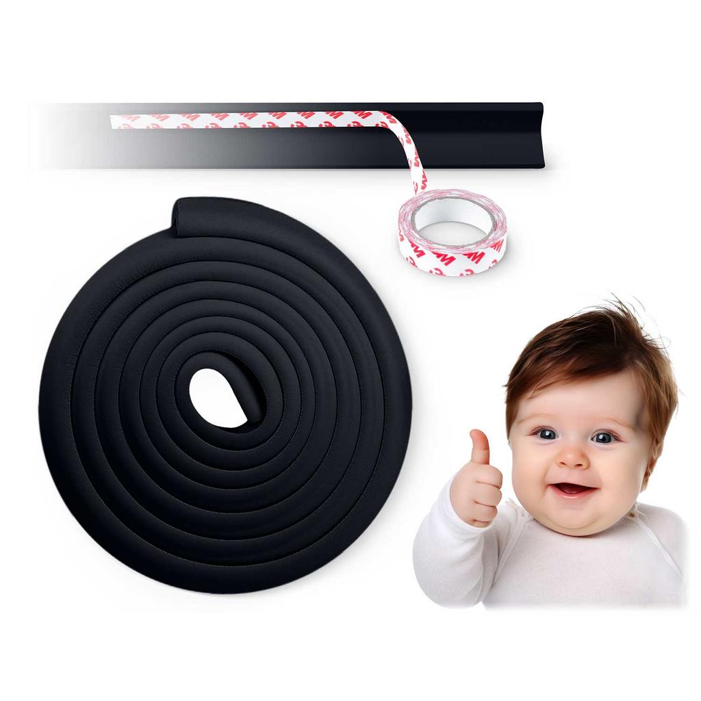 Ricokids 798711 Black Foam Safety Tape 6M