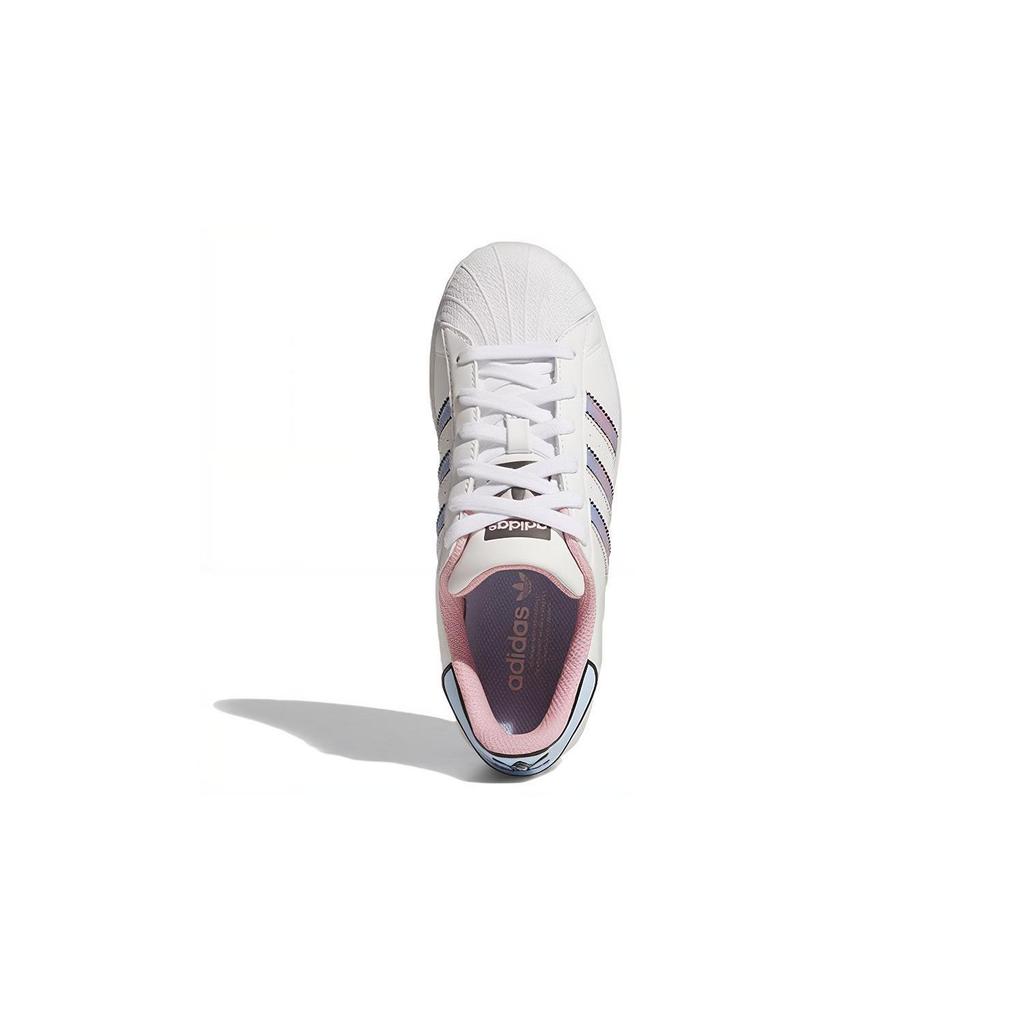Adidas Superstar J White Light Pink Kids Sneakers Cloud-White Clear-Sky HQ1126