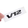 OTOKIT 3D ABS Chrome Letters Car Fender Badge BZD33T4 Sticker V12 Emblem Logo For Mercedes Maybach S600 W222 S500 W140 CL600 M275 CLS63