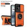 Slide Camera Cover Compatible for Tecno Pova Curve 2 Case With Built-in Ring Stand and Folding Stand