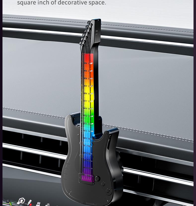RGB Ароматизатор в машину с подсветкой в ритм: Светодиодная вентиляция и ароматизатор салона с голосовым управлением