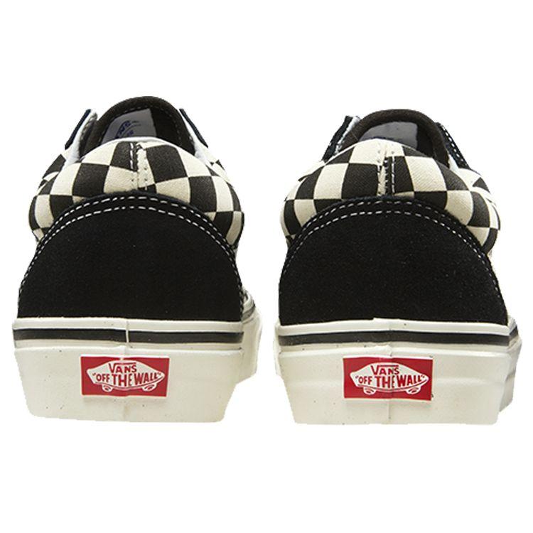 Vans Кеды Old Skool 36 DX Anaheim Classic Клетка Низкие Унисекс Черно-Белые VN0A38G2OAK