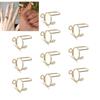 Removable Fingertip Nail Rings Reusable Phalanx Ring High Quality Nail Rings Girls