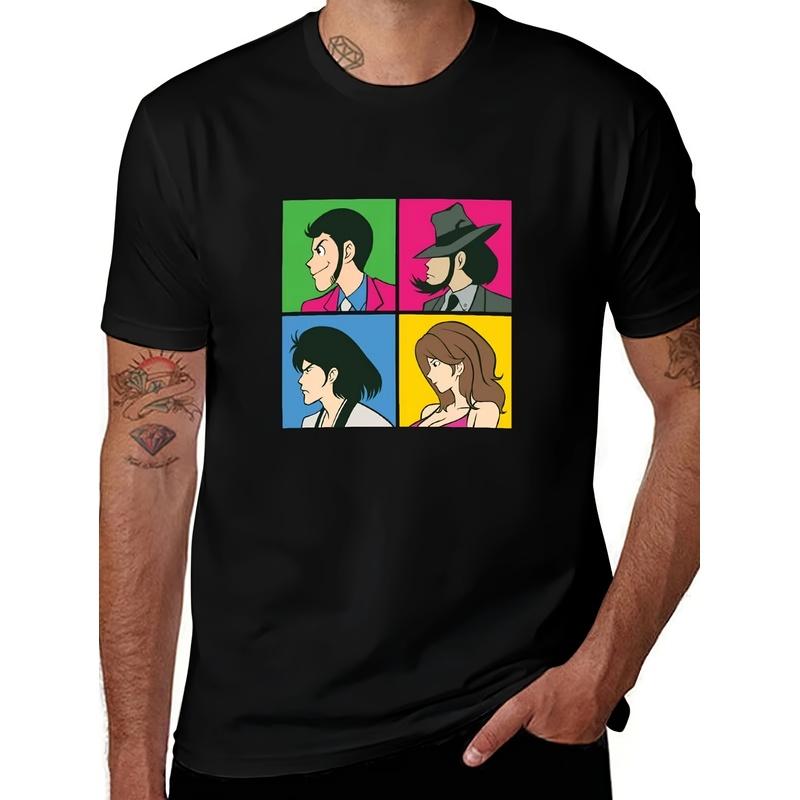 Tee for TV Show Merch Clothing Classic Music Band Funny Game Apparel Star Art unisex T-Shirts