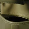 Used 10656 Logo Marquetry Bifold Wallet 2ESBC027MDE_H05H 7941 Smooth Calfskin Bicolor Stitch Khaki Men's from Japan