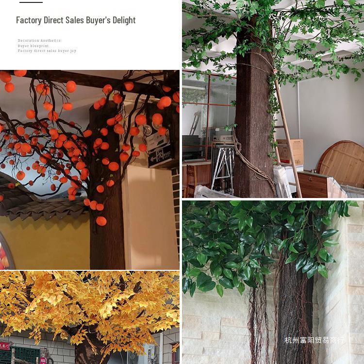 Обертка для трубки из коры: Наклейка на стену и чехол на колонну в виде искусственного дерева для помещений и улицы