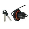 Fuel Tank Cap with Lock and 2 Keys for Fiat 500 Grande Punto For EVO 71802520 OEM ABS Part for Secure Fuel Tank Access