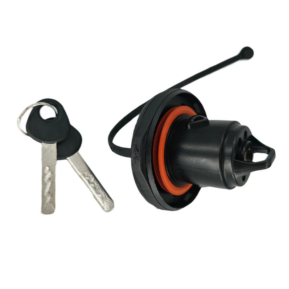 Fuel Tank Cap with Lock and 2 Keys for Fiat 500 Grande Punto For EVO 71802520 OEM ABS Part for Secure Fuel Tank Access
