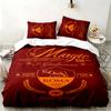 A.S Roma 3pc set Perfect for bedroom use Comfortable bedding set includes a duvet cover and two pillowcases Ideal birthday or Christmas gift