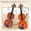 Детская игрушечная скрипка Реалистичная имитация скрипки Обучение классической музыке Начинающий