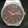 Б/У ВИНТАЖНЫЕ SEIKO 5 АВТО 6309A ЯПОНИЯ МУЖСКИЕ Д/Д КОРИЧНЕВЫЕ ЧАСЫ 608г-a316372-2