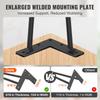 482.6MM Hairpin Furniture Legs, Metal Home DIY Projects for Nightstand, Coffee Table, Desk, 226.8KG Load Capacity with Rubber Floor Protectors, Metal