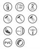 Surface-Mounted Shower Set With Kuchinox Enna Tap, Chrome, 1 Pc