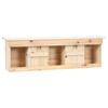 VidaXL Скворечник 5-секционный 68x15x21 см Ель