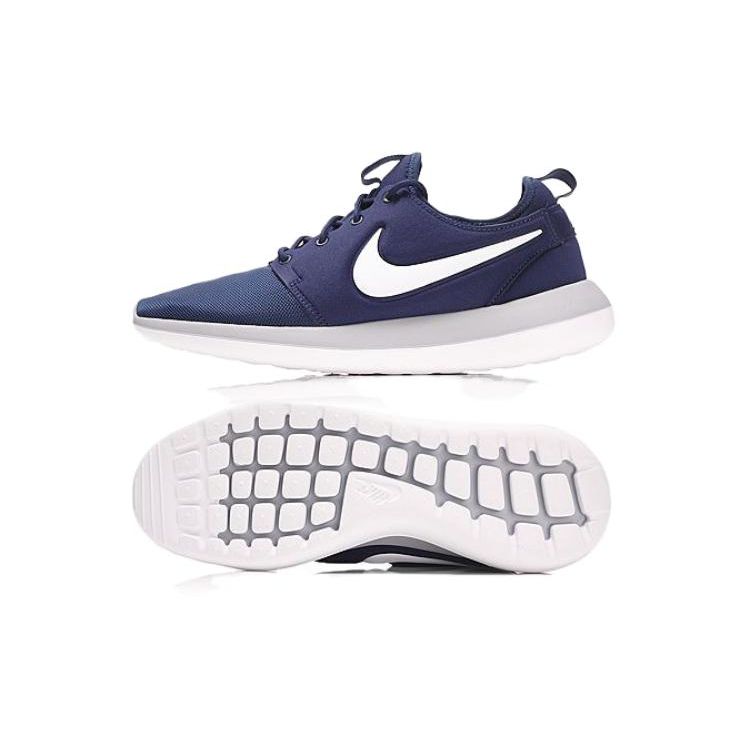 Nike Roshe Two Binary Blue Мужские кроссовки Wolf-Grey White 844656-403