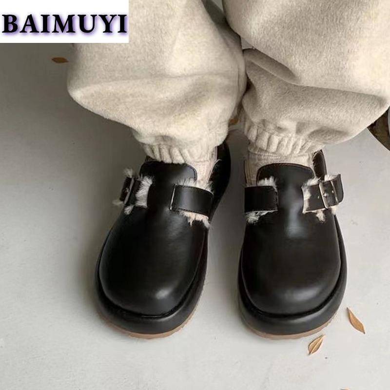 Замшевые туфли на плоской подошве, женские туфли, зимние новые короткие плюшевые теплые туфли 2025 года, новые трендовые модные зимние ботильоны, повседневные спортивные кроссовки