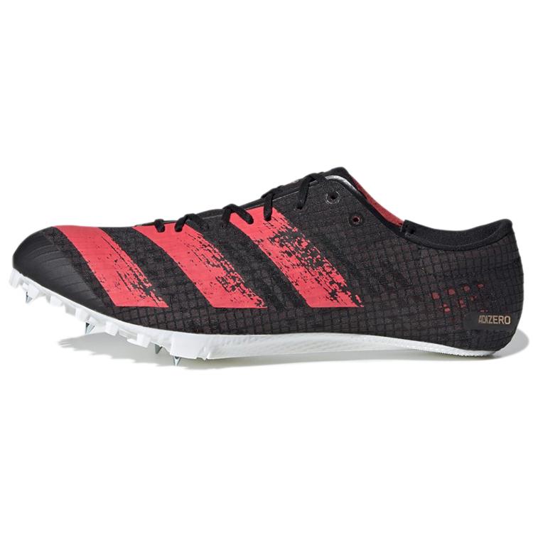 adidas Adizero Finesse Износостойкое Покрытие Низкие Кроссовки для Бега Мужские Черный Красный EG6192
