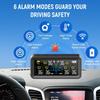 4/6 Внешних Датчиков Солнечная TPMS Сигнализация Давления в Шинах Автомобиля Водонепроницаемая Предупреждение о Давлении и Температуре в Шинах Цифровой ЖК-Дисплей 0~9,9 Бар Грузовик Дом на Колесах