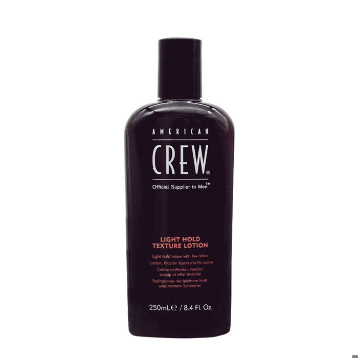 Lotion coiffante - AMERICAN CREW - Lighthold Texture Lotion - tenue légère - cheveux fins - 250 ml